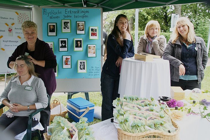 Jedes Jahr können Interessierte am Tag der Psychiatrie das Angebot des Pfalzklinikums kennenlernen.