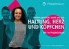 Plakatmotiv mit zwei Frauen und einem Mann