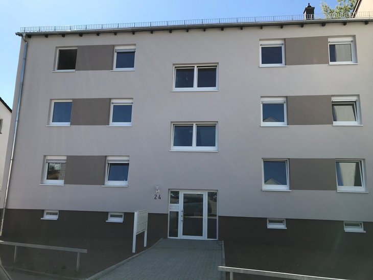 Außenansicht des Gebäudes Betreutes Wohnangebot für junge Erwachsene